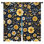Rideaux de fenêtre à motif floral obscurcissant et obscurcissant - 2 panneaux