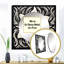 Leggon - Miroir carré iris, art mural pour salle de bain-60332902