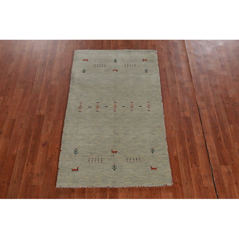 Handmade Gabbeh Indian Rug 3x5