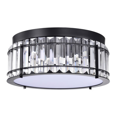 Crystal LED Flush Mount