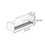 Banc de rangement pour chaussures 47,2 po-108507779