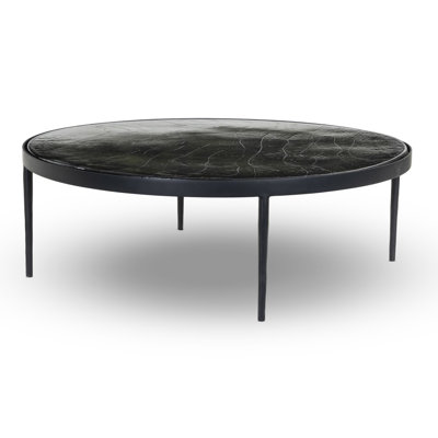 Yoko Grand Coffee Table-Moss Cast Glass