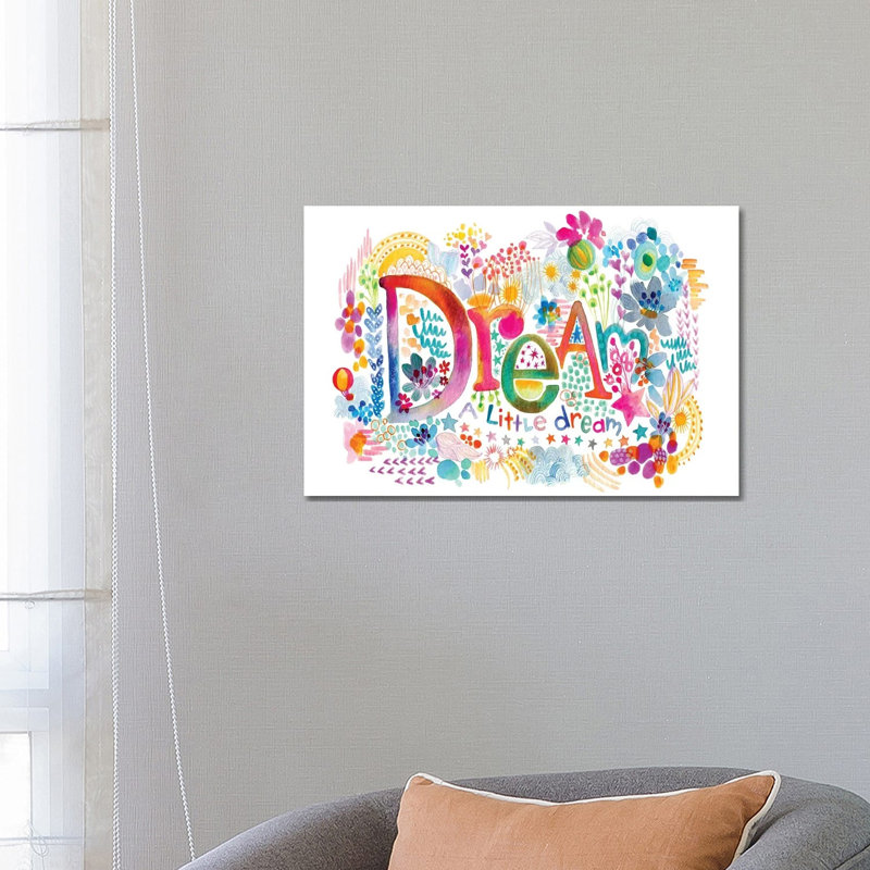 Dream A Little by Stephanie Corfee - Wrapped Canvas Gallery-Wrapped Canvas Giclée, 66.04 cm H x 45.72 cm W x 3.175 cm D