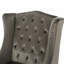 Fauteuil club à dossier haut