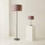 Dadiva Brushed Chrome Stem Table Lamp with Velvet Reni Shade-1596699742-1570921151-1570921149