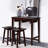 Wood 3-Piece Bar Table Set-1315520688-1315520689