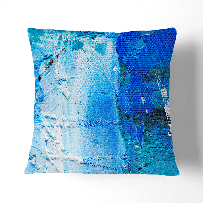 Abstract Square Throw Cushion, Black, 40 x 40 cm