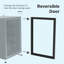 Réfrigérateur à boisson de 4,6 pieds cubes SnowLion Mini réfrigérateur autoportant avec porte vitrée-71250694