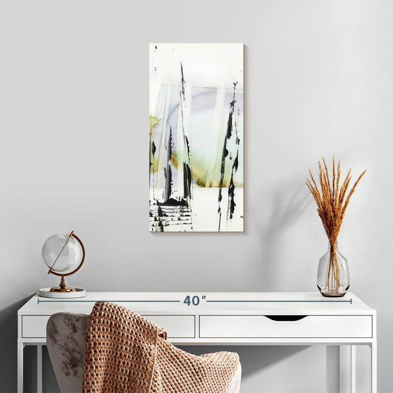 Bamboo Marsh I, 24" H x 12" W