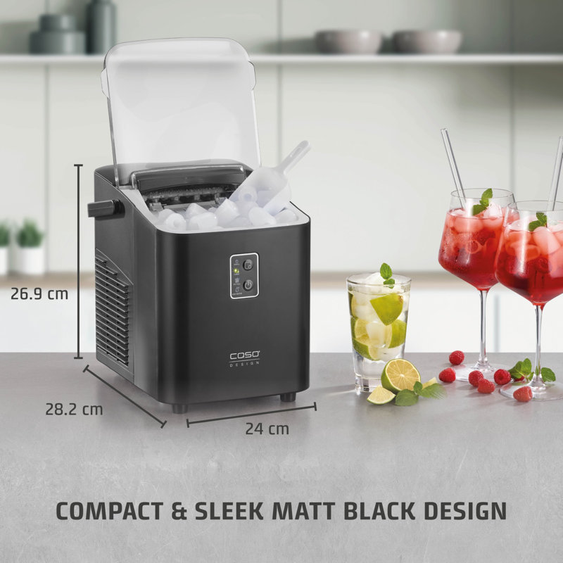 Caso Design 12 Lb. Daily Production Freestanding Ice Maker