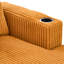 Fauteuil inclinable Smart Velours côtelé avec double charge, température de 7 couleurs et fauteuil confortable confortable avec porte-gobelet, Type-c, système de contrôle-133254114