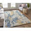 Tapis gris / bleu / or Trasdamad-615487561