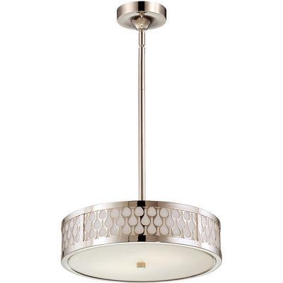 Bahama 1 - Light Polished Nickel LED Unique/Statement Pendant