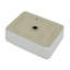 Lavabo vasque rectangulaire moderne en céramique blanche 16 po x 12 po - Design de salle de bain polyvalent et de qualité-1664913931