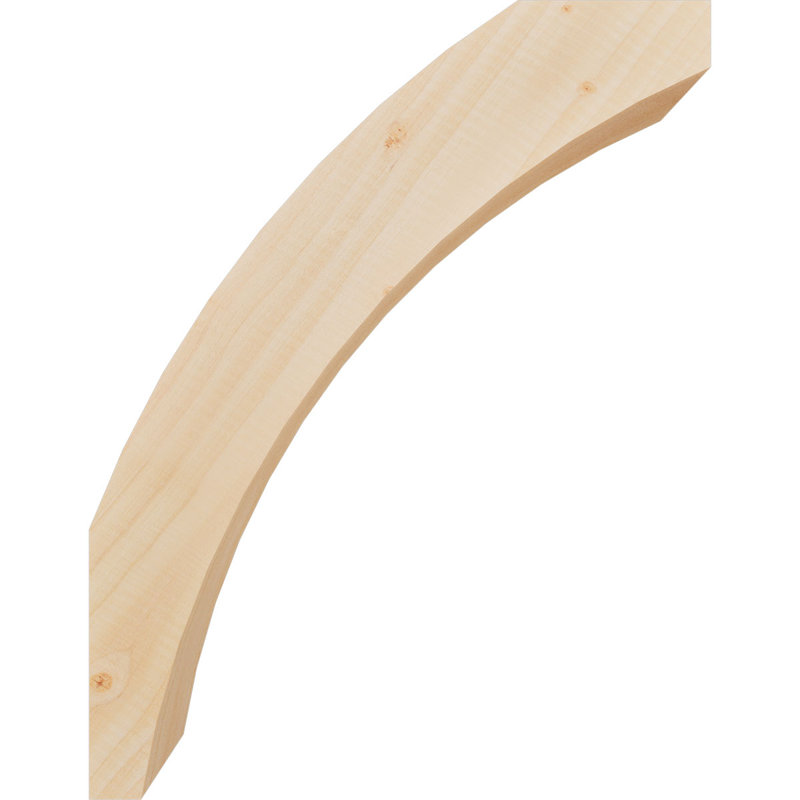 Genouillère Thorton, Sapin Douglas de 3 1/2 po (lisse), 14 po X P 18 po H