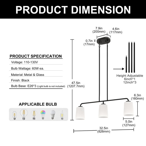 Dimensions du produit