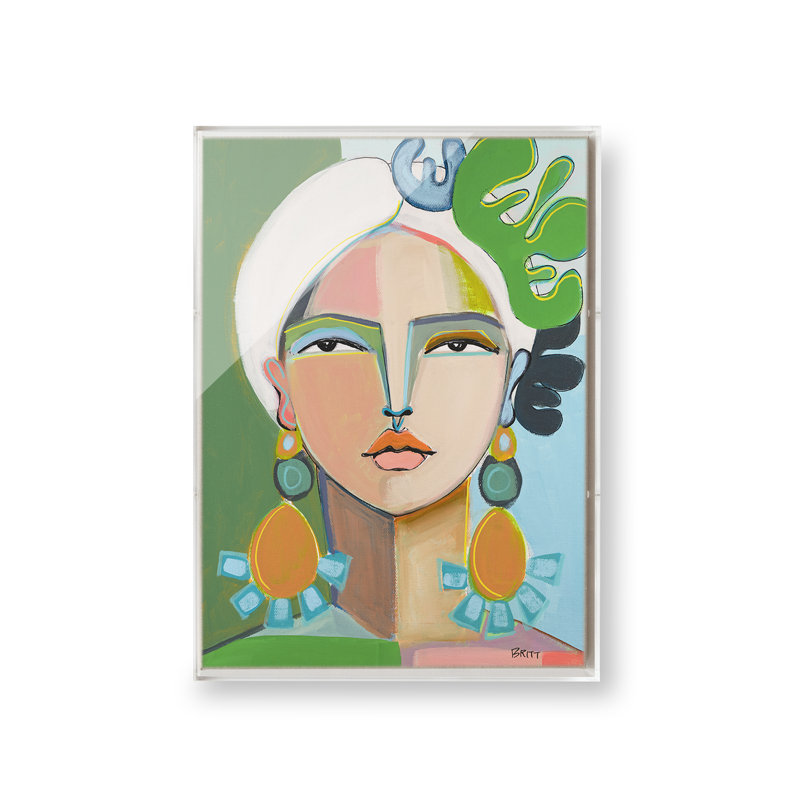 Impression sur cadre flottant sur papier beaux-arts, Boîte-cadre, H 18 po x l 24 po