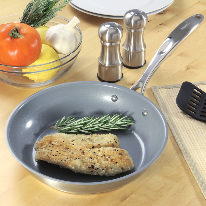 Induction 21 Steel™ Non-Stick Frying Pan, 10" Diameter