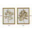 Glam Floral Wall Decor