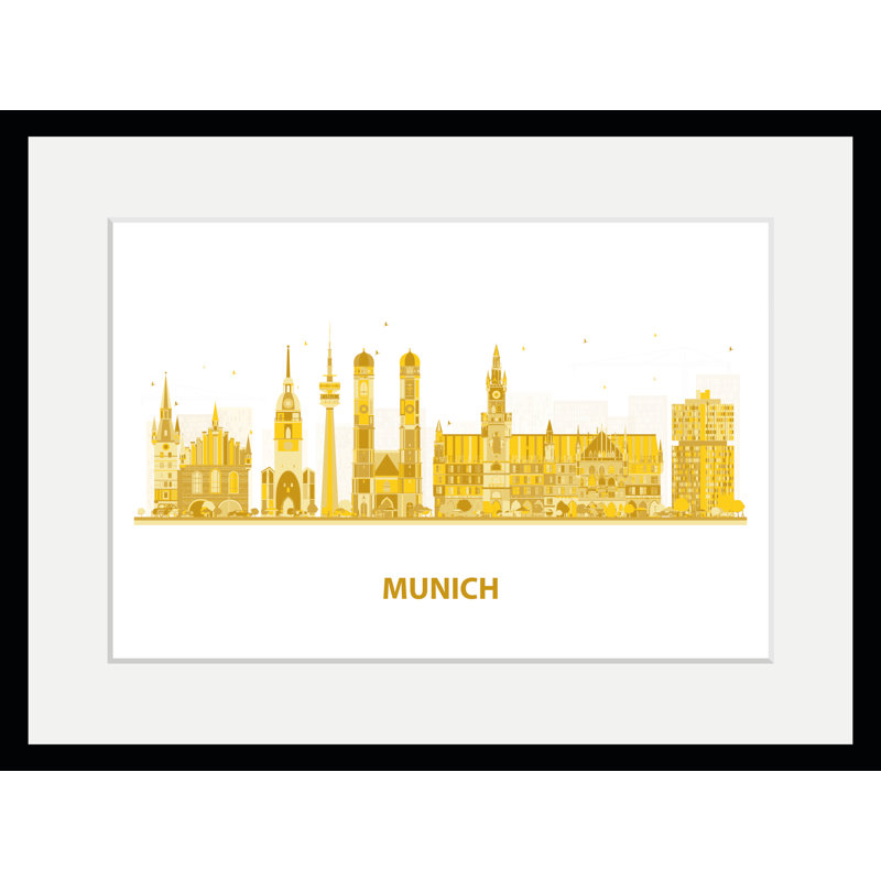 Munich 1 Piece Single Picture Frame Wall Art