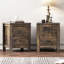 Table de chevet en bois Farmhouse-1881299045