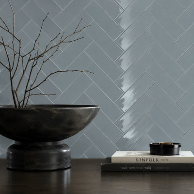 Curvaceous 3" x 12" Ceramic Wall Tile