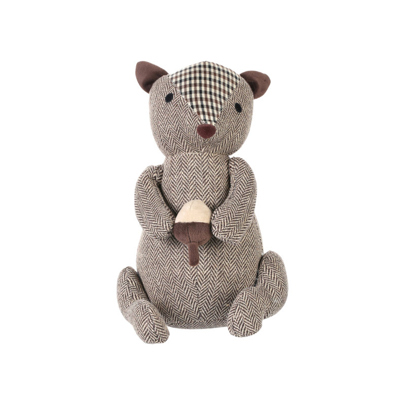 Squirrel Fabric Door Wedge