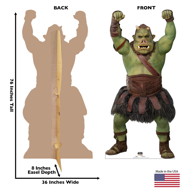76'' Gamorrean Fighter Cardboard Standup from The Mandalorian