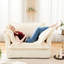 Fauteuil Sleep avec finition velours côtelé de luxe