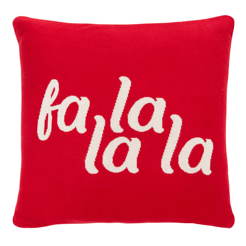 Cotton Reversible Throw Pillow