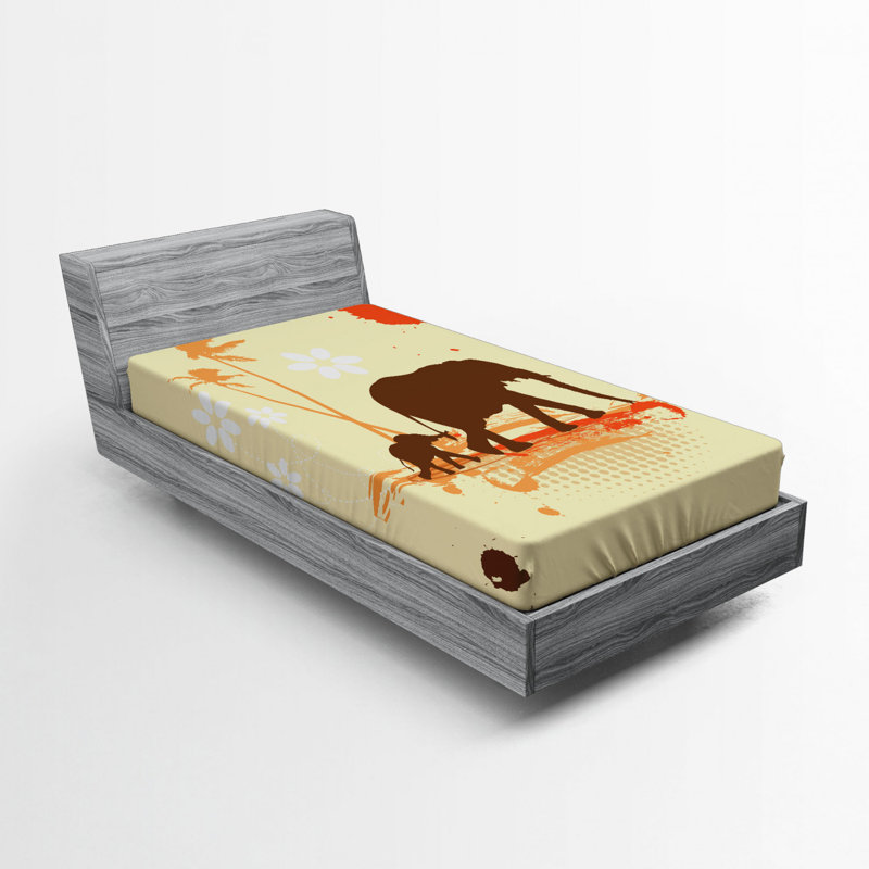 Microfiber Fitted Sheet, Twin Fitted Sheet