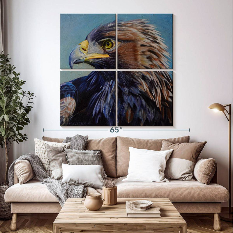 Brampt Golden Eagle, 50" H x 50" W