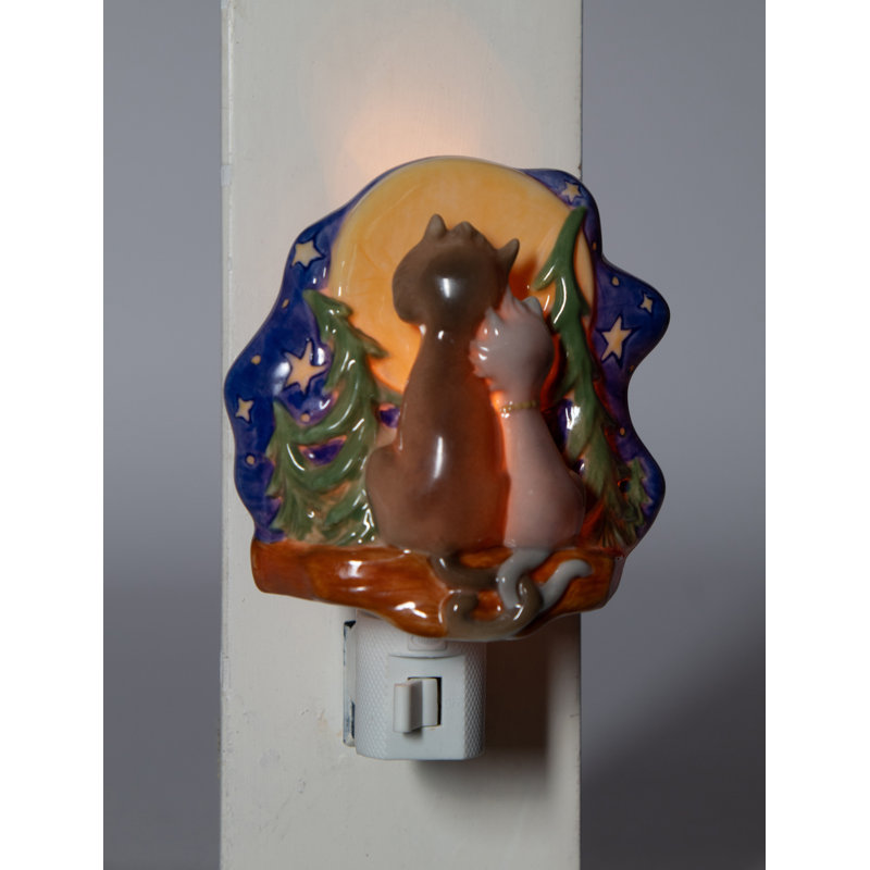 Loving Cats Plug-in Night Light