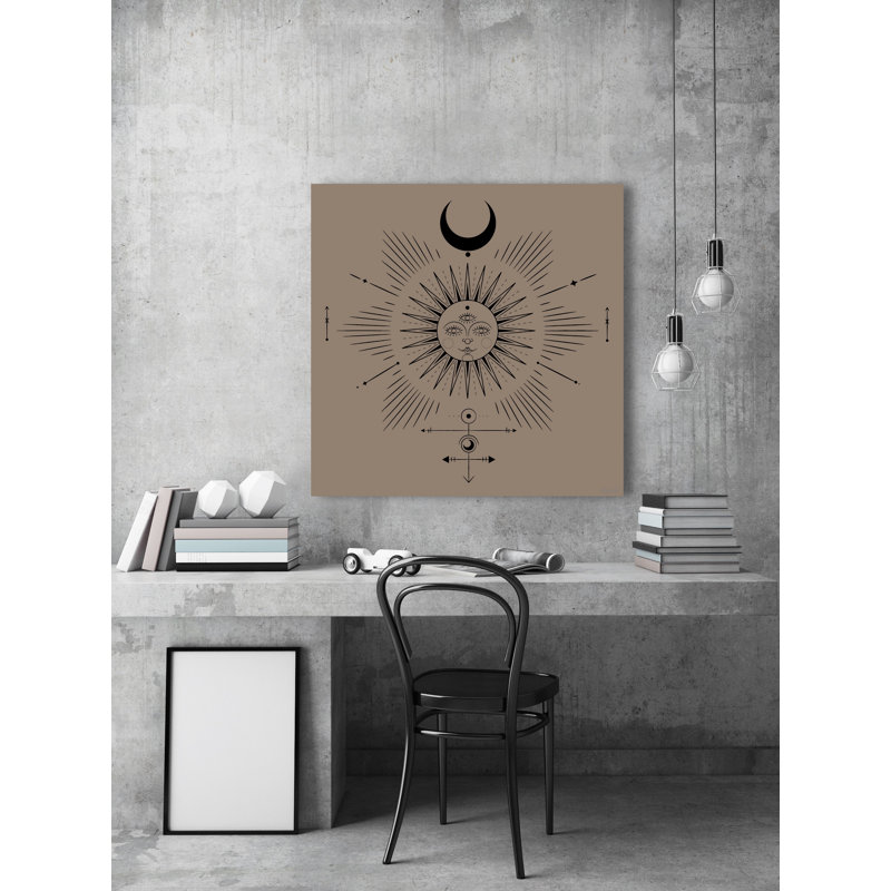 «Compatibilité lecture», reproduction sur toile tendue, H 40 po x l 40 po x P 1,5 po