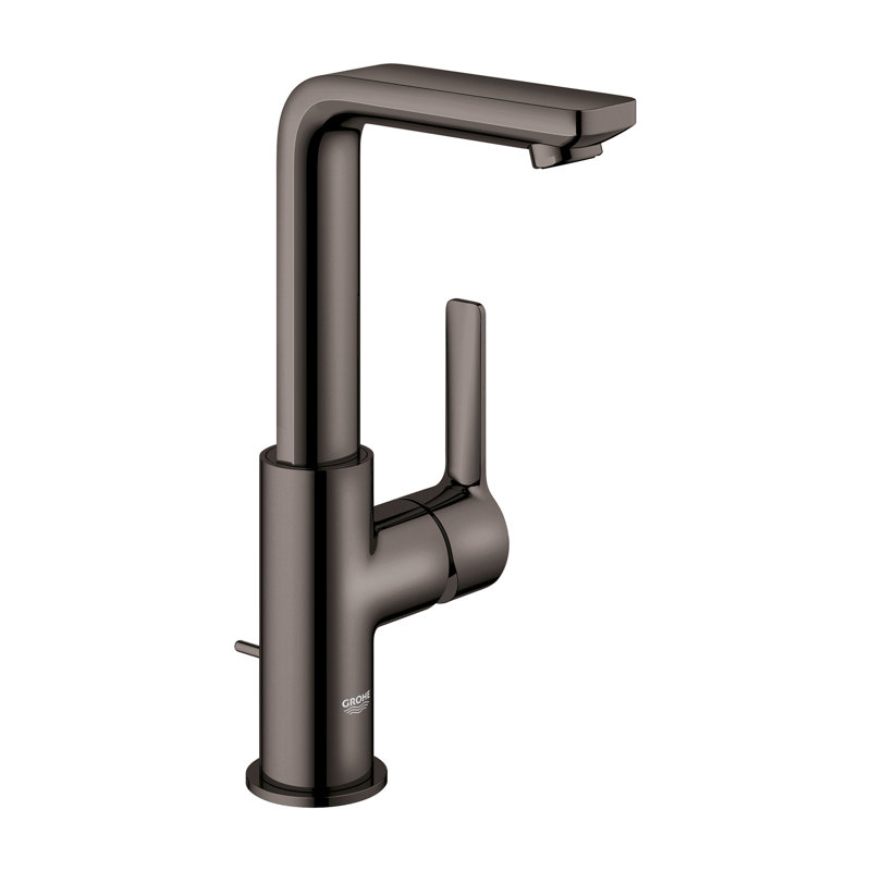 Lineare™ 9.94" Single Hole Bathroom Faucet, Hard Graphite