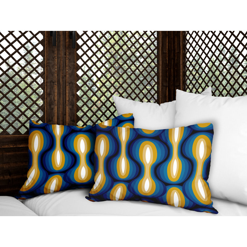  Coussin intérieur / extérieur Lumbar, Jaune