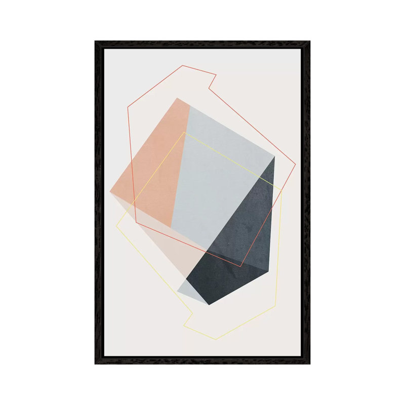 Silent by Susana Paz - Painting on Canvas, 66.04cm H x 45.72cm W x 3.81cm D, Black Floater Framed