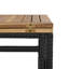 Table de bar 5 pièces et 4 tabourets avec coussins pour l'extérieur