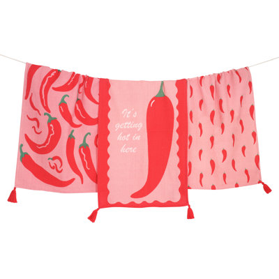 Chili Pepper Kitchen Towel Set
