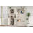 Multifunctional Left-Right Combination Hall Cabinet  With Storage And 4 Hooks-2031016143