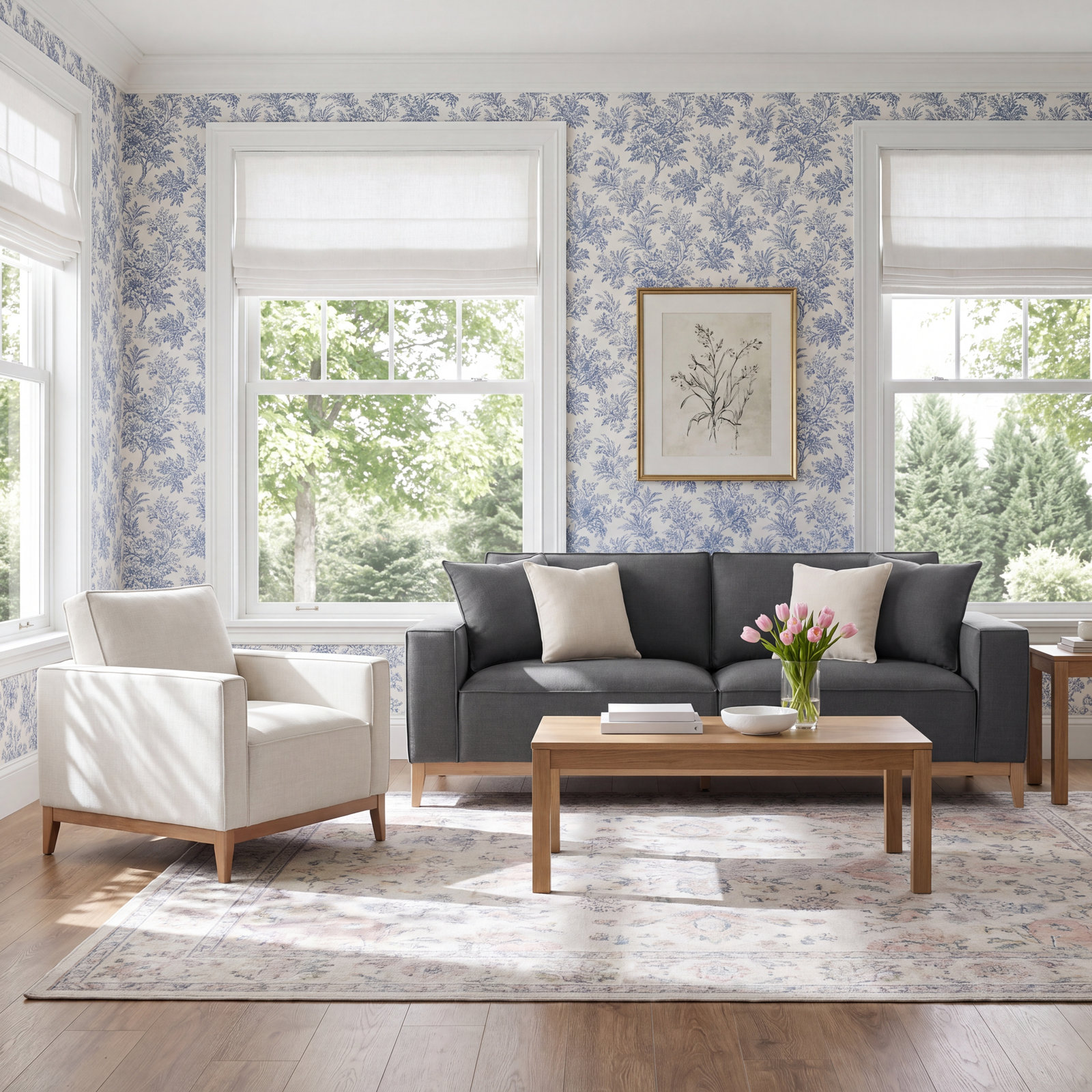 Nicky 2-Piece Linen Living Room Set, Effie Linen