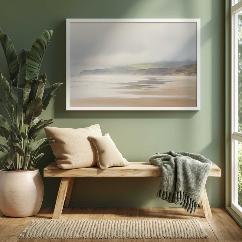 Misty Shores, Cadre photo simple érable brut, H 12 po x l 15 po