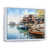 White Floater Framed