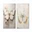Minimalisme papillon beige - ensemble de 2 impressions sur toile papillon-2030880824-2030880827