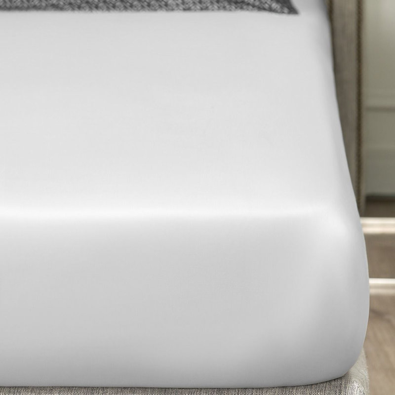 Kenneth Satin Fitted Sheet, Full / Double