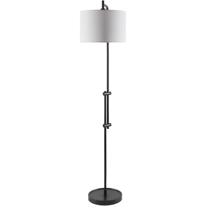 Lampe sur pied Mackynzie, Black
