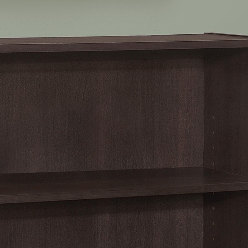Transitional Bookshelf, Bookcase,, Espresso