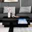 Aunah Pedestal Coffee Table with Storage-68871211