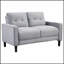 Causeuse capitonnée avec dossier Harvey et design compact Harvey