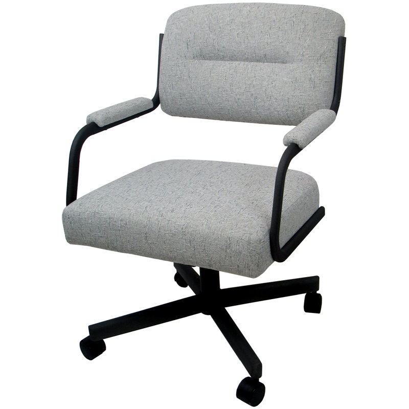 Chaises de bureau Holle, Noir, Ardoise Hemsath